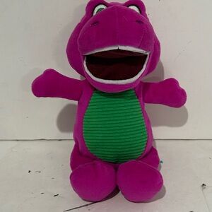 Fisher Price 2024 Barney 9 Inch Plush EUC